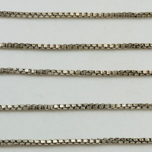 Sterling Silver Garden Trowel Pendant Necklace Italy Box Chain - Picture 9 of 14